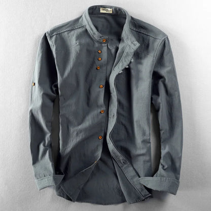 Premium Grandad Collar Shirt